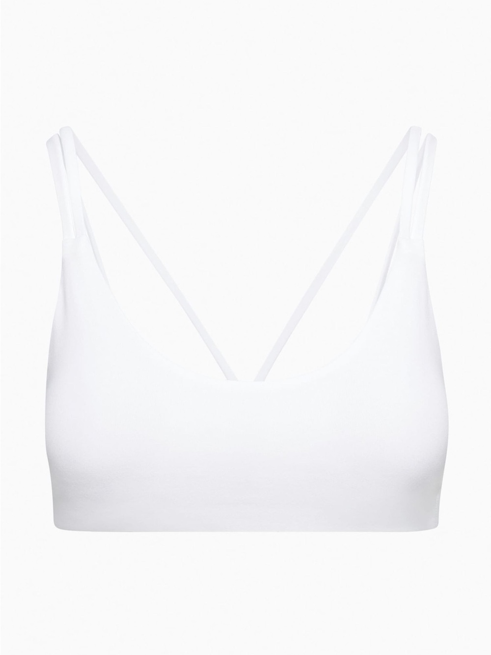 Aritzia TNA TNASLICK™ Alesio Bra – White (Size M)